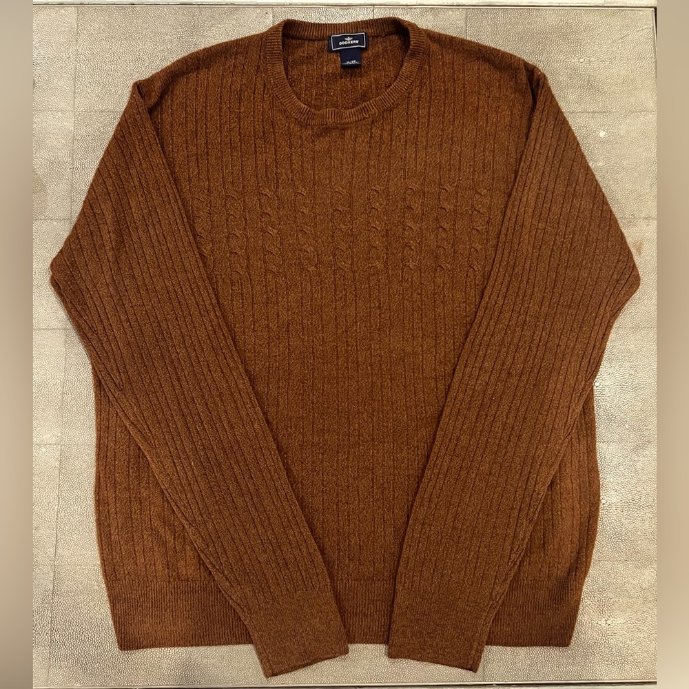 Mens XL Dockers Acrylic Sweater